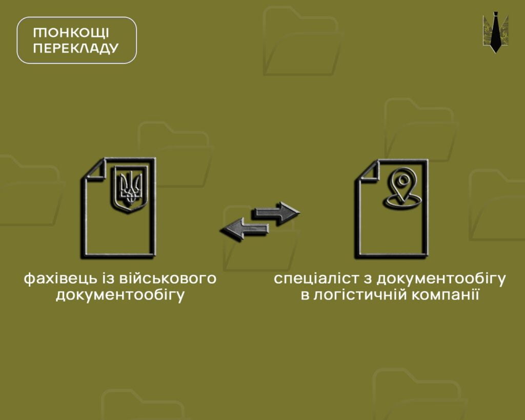 З військової служби у логістику